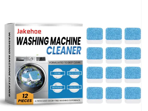 12 Powerful Cleaning Sheets - Eliminate Built-Up Soap Scum, Mildew And Odors So Your Washer Runs Smooth, Your Laundry Smells Pure And Every Load Feels Spotless Without Extra Effort